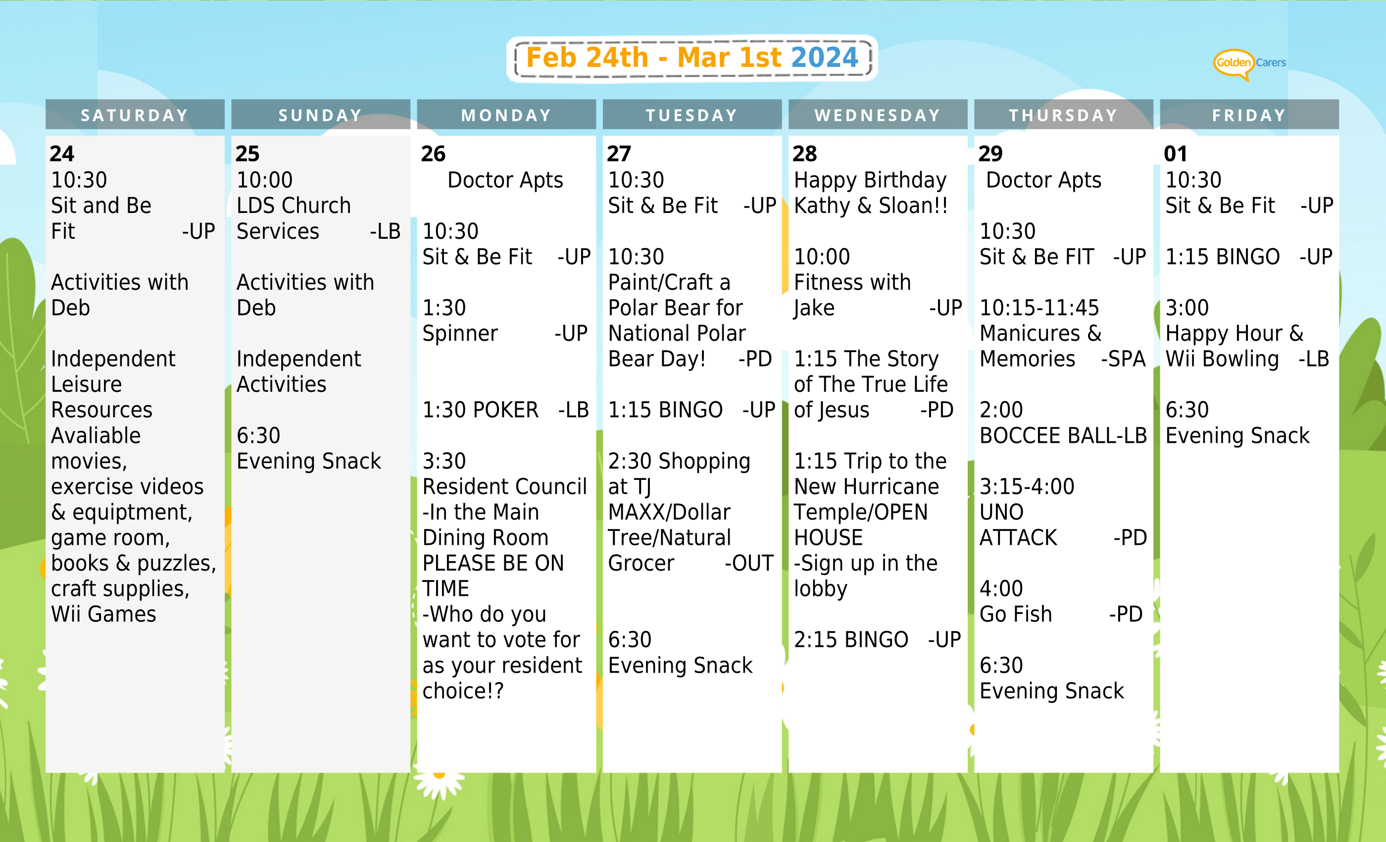 Calendar - February 2024 (6)24-3-1-1